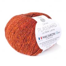 Macaron Rouge - Plassard - Pelote De Fil À Tricoter