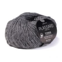 Fil À Tricoter Plassard - Tonka - Gris Foncé 13