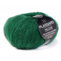 Fil À Tricoter Plassard - Mélodie - Vert Bouteille 76