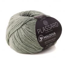 Pelote De Fil À Tricoter - Plassard - Maldiva - Kaki 77