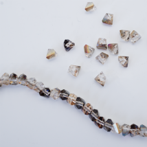 Perles Éclats De Verre Artbimex - 4 Mm - Marron Glacé