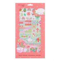 Kit Stickers Autocollants Et Die Cuts - Fleurs - Draeger by Toga
