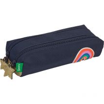 Trousse Tann's Les Fantaisies Leila - 2 Compartiments - Bleu Marine