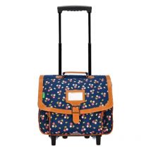 Cartable Trolley - Les Fantaisies Fruits Alexa - Tann's - Bleu/rose