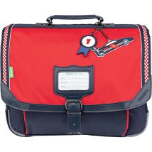 Cartable Tann's - Rouge/bleu - Les Signatures Noé - 2 Compartiments
