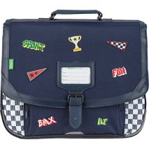 Cartable Tann's - Bleu - Les Fantaisies Mathéo - 2 Compartiments