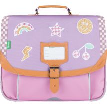 Cartable Tann's - Rose - Les Fantaisies Manon - 2 Compartiments