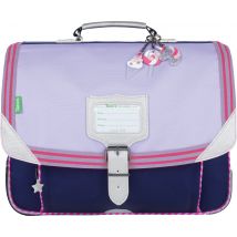 Cartable Tann's - Violet - Les Fantaisies Lisa - 2 Compartiments