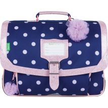 Cartable Tann's - Violet - Les Fantaisies Romy - 2 Compartiments