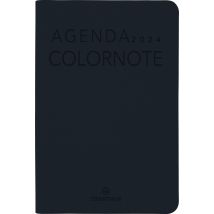 Agenda Civil Semainier 2023/2024 Oberthur - Noir - Colornote - 15 X 10 Cm
