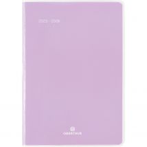 Agenda Semainier 2025/2026 Oberthur - Lilas - 10 X 15 Cm - Colorside