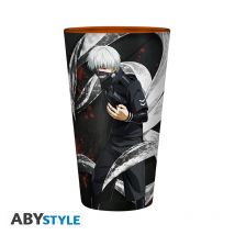Verre Xxl Abystyle - Tokyo Ghoul Kaneki Et Masque - 400 Ml