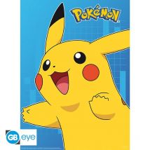 Posters - Pokémon - Personnages Colorés - 52x38cm - GB EYE