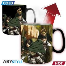 Tasse Thermo-réactive Abystyle - L'Attaque Des Titans Eren Saison 3 - 460 Ml