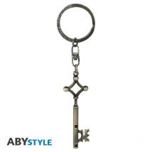 Porte-clés 3d Clé D'Eren Abystyle - Attaque Des Titans - Métal