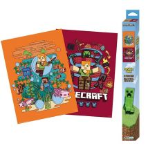 Minecraft - Set 2 Chibi Posters - 52x38 - GB EYE