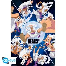Poster Maxi : Gear 5th Looney - 91.5 X 61 Cm - One Piece - GB EYE