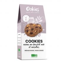 Préparation Bio Pour Cookies Avoine Au Chocolat Noir Et Noisettes Ookies - 320 G