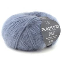Fil À Tricoter Plassard - Tweet - Bleu 23