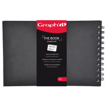 Bloc Graph'it - The Book - A5 14,8 X 21 Cm - 40 Feuilles - Papier Layout Double Face 300g/m² - Graph'IT