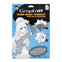 Graph'it Trame Transfer Manga - Textile A4 - Graph'IT