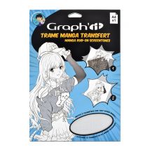 Graph'it Trame Transfer Manga - Points Dégradés A4 - Graph'IT