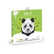 Peinture Au Numéro Oz International - Enjoy Art - Panda - 30x30 Cm