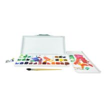 Palette D'Aquarelle Hermétique - 24 Compartiments - Oz International