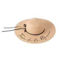 Capeline Artyfêtes - team De La Mariée - Effet Paille - Ø40 X 9 Cm