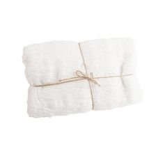 Chemin De Table Artyfêtes - Cheesecloth - Blanc - 90 Cm X 3 M