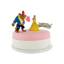 Kit Décor Gâteau - La Belle Et La Bête - Gatodéco - Patisdecor