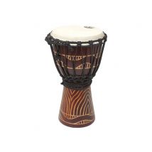 Tanga Slammer Da40-8t - Djembé - 8 - Rouge Sculpté