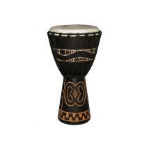 Tanga Slammer Da60-7g - Djembé - 12 - Noir Sculpté