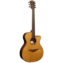 Lâg Tramontane T118ace - Guitare Folk Électroacoustique - Auditorium Cutaway - Natural