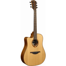 Lâg Tramontane 118 - Guitare Électroacoustique - Gaucher - Dreadnought Cutaway - Natural