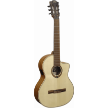Lâg Occitania 88 - Guitare Classique Électroacoustique - Cutaway - Natural