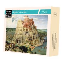 Puzzle En Bois 250 Pièces - La Tour De Babel - Bois - Puzzle Michèle Wilson