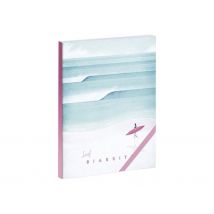 Carnet Premium - 10,5 X 13,9 Cm - Rivers Biarritz - 192 Pages Lignées - Blue Art
