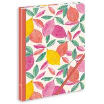 Bullet Journal Blue Art - 17,2 X 22,6 Cm - Citrons - 224 Pages Pointées