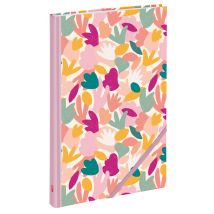 Cahier De Notes Blue Art - 14 X 21,5 Cm - Abstrait - 192 Pages Lignées