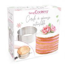 Cercle À Génoise Extensible Scrapcooking - 16/20 Cm - Scrapcooking