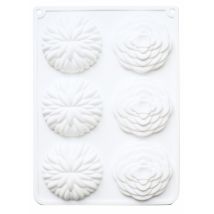 Moule 3d Pour 6 Mini Pochages St-honoré Scrapcooking - Ø 7 Cm - Scrapcooking