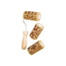 Scrapcooking - Mini Rouleaux Empreintes Bois Interchangeables Noël - Set De 3 - Scrapcooking