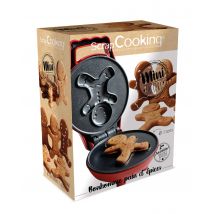 Mini Waffle Factory Scrapcooking - Bonhomme En Pain D'Épices - Scrapcooking