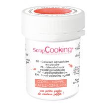 Colorant Alimentaire En Poudre Scrapcooking - Corail - 5 G - Scrapcooking