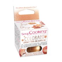 Colorant Alimentaire De Surface Scrapcooking - Or Rose - 5 G - Scrapcooking