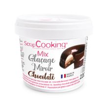 Mix Pour Glaçage Miroir Scrapcooking - Chocolaté - 220 G - Scrapcooking