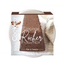 Glaçage Rocher Prêt À L'Emploi Scrapcooking - Chocolat Noir - 400 G - Scrapcooking