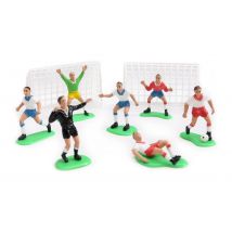 Lot De 9 Décorations Pour Gâteau Scrapcooking - Football - Scrapcooking