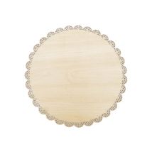 Scrapcooking - Plat De Dentelle - Taille 29 Cm - Hauteur 0.2 Cm - Rond - Scrapcooking
